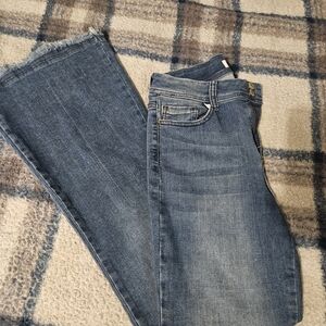 Sneak Peek Blue Flare Jeans 7/8